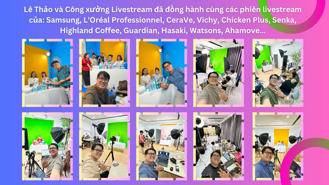Công xưởng Livestream Behind the Scenes